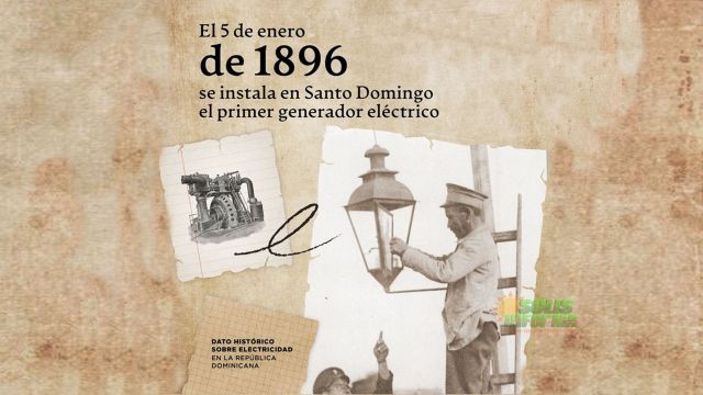 Un día como hoy Santo Domingo recibió por primera vez energía eléctrica